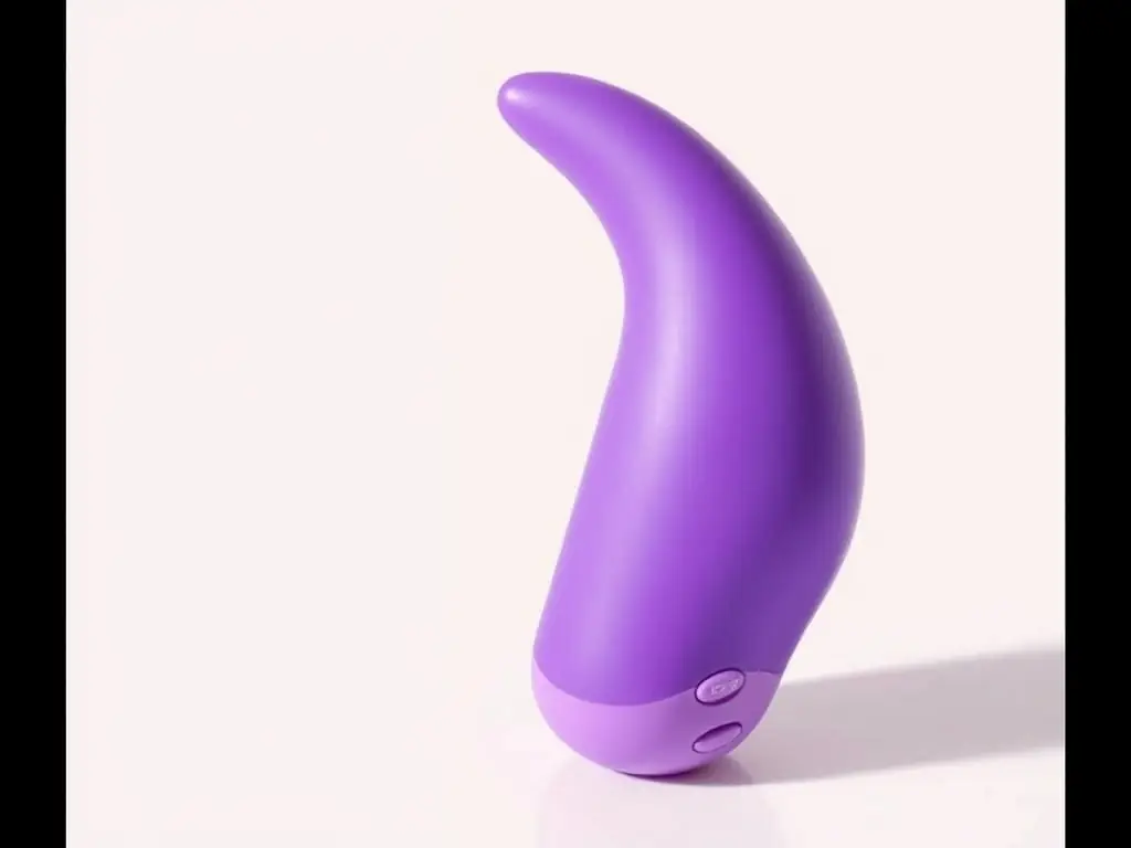 A close-up shot of high-quality silicone material used in a luxury vibrator, showcasing its smooth texture and vibrant color. The image highlights the premium quality and attention to detail in the material selection.