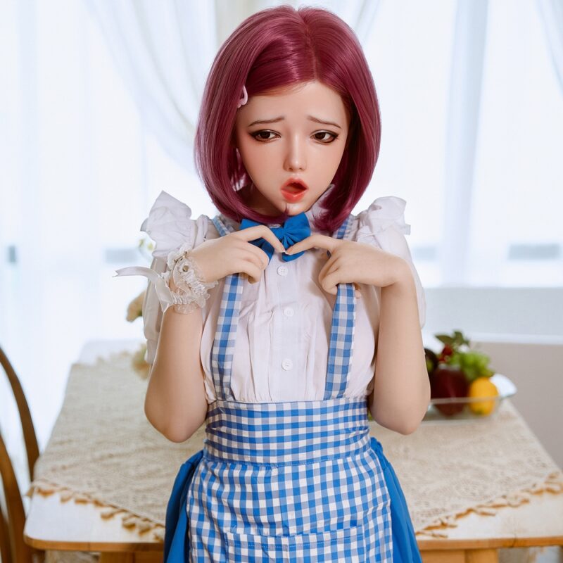 Akari – 150cm Anime-Inspired Red-Haired Silicone sex Doll | Kawaii Charm with Custom Options - Image 9