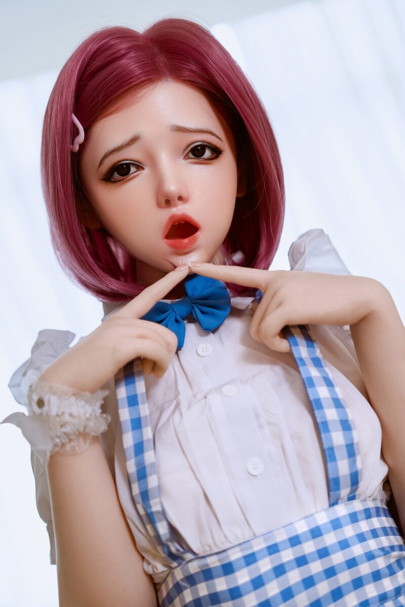 Akari – 150cm Anime-Inspired Red-Haired Silicone sex Doll | Kawaii Charm with Custom Options - Image 17