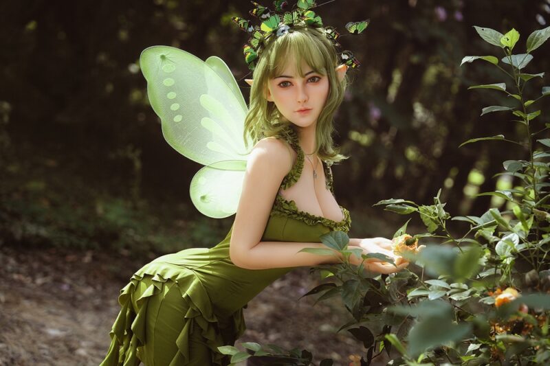 Aelira – Forest Nymph Fantasy Companion Doll – 160cm Silicone C Cup - Image 9