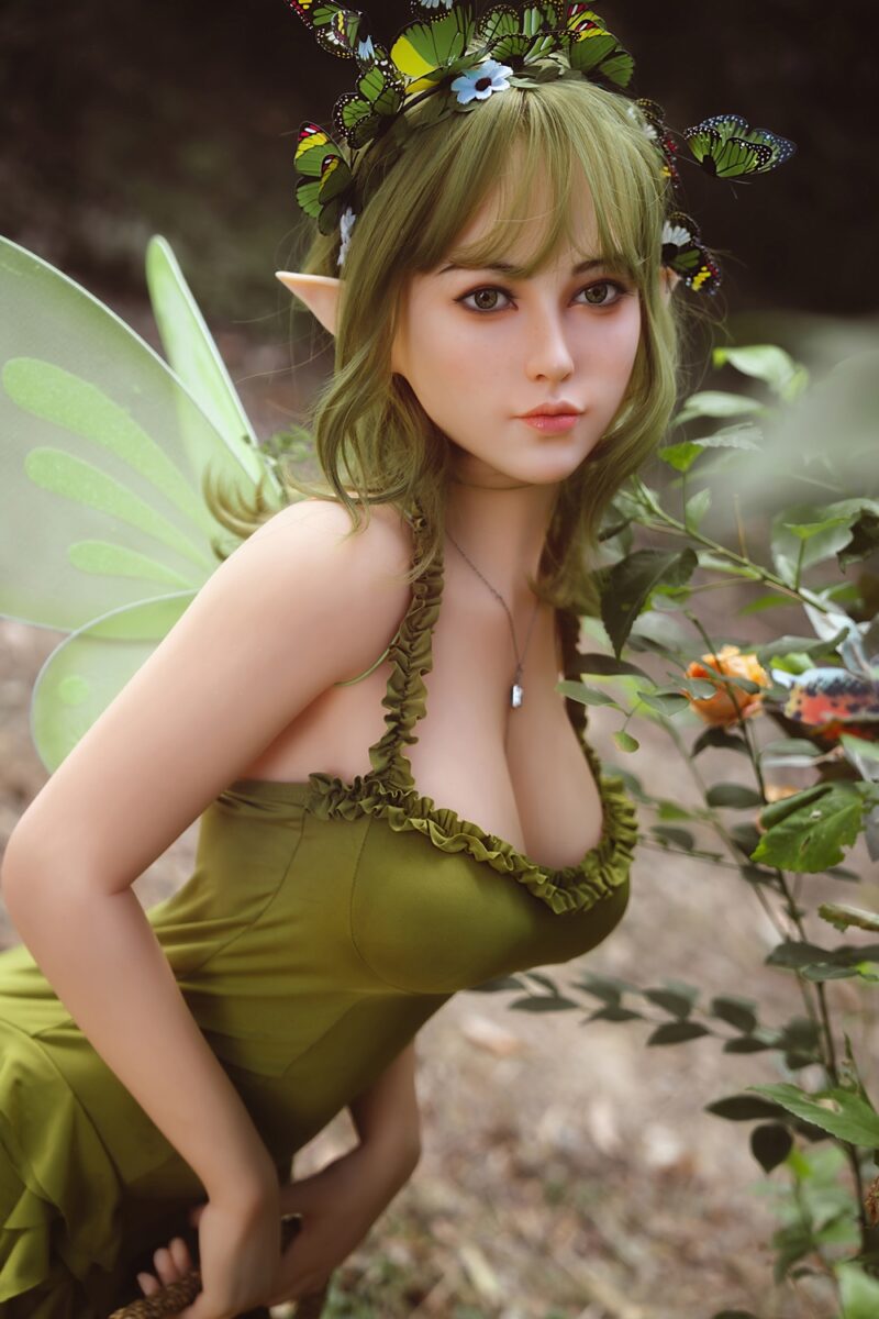 Aelira – Forest Nymph Fantasy Companion Doll – 160cm Silicone C Cup - Image 12
