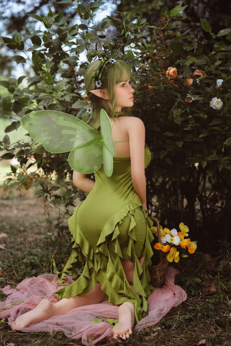 Aelira – Forest Nymph Fantasy Companion Doll – 160cm Silicone C Cup - Image 13