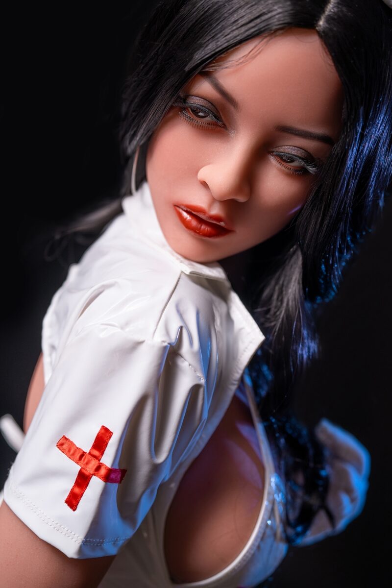 Luzia – 152cm Curvy Silicone Nurse Love Doll | Healing Touch with Custom Options - Image 6