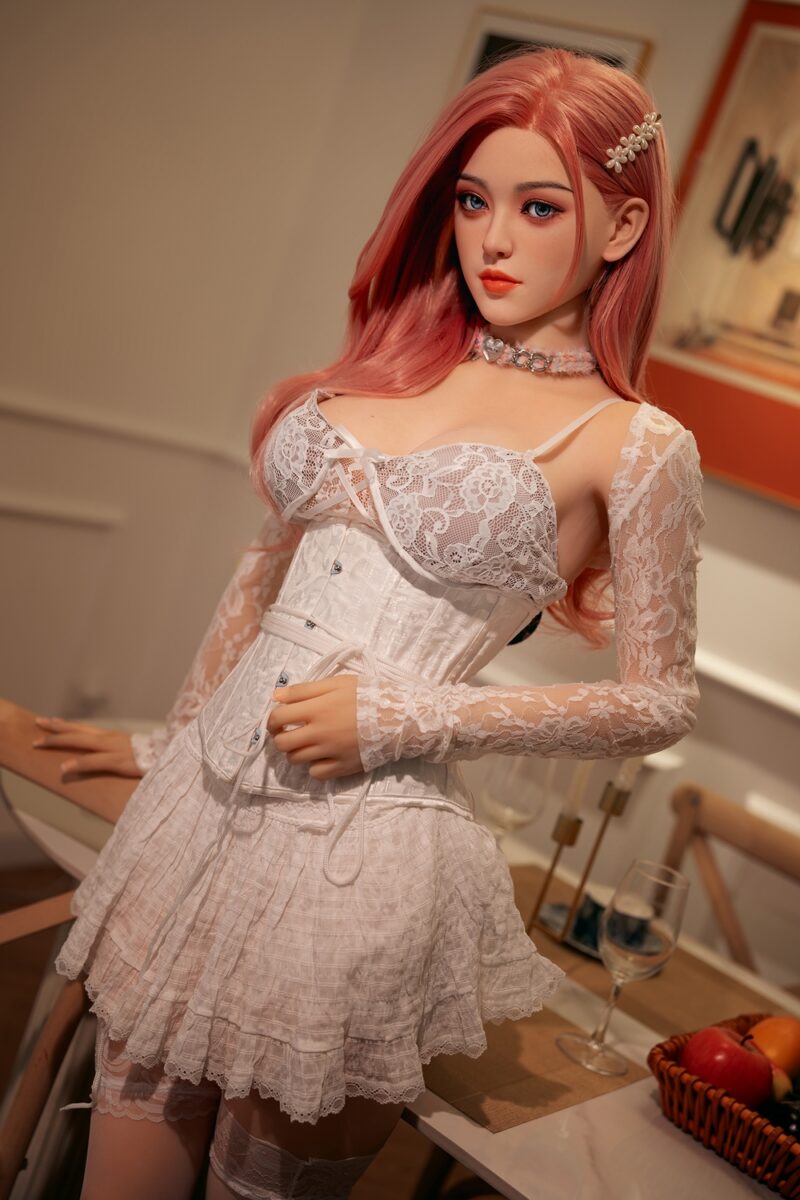 Isadora – 160cm Red-Haired Tea-Loving Silicone Fantasy Doll | Romantic & Refined Companion - Image 5