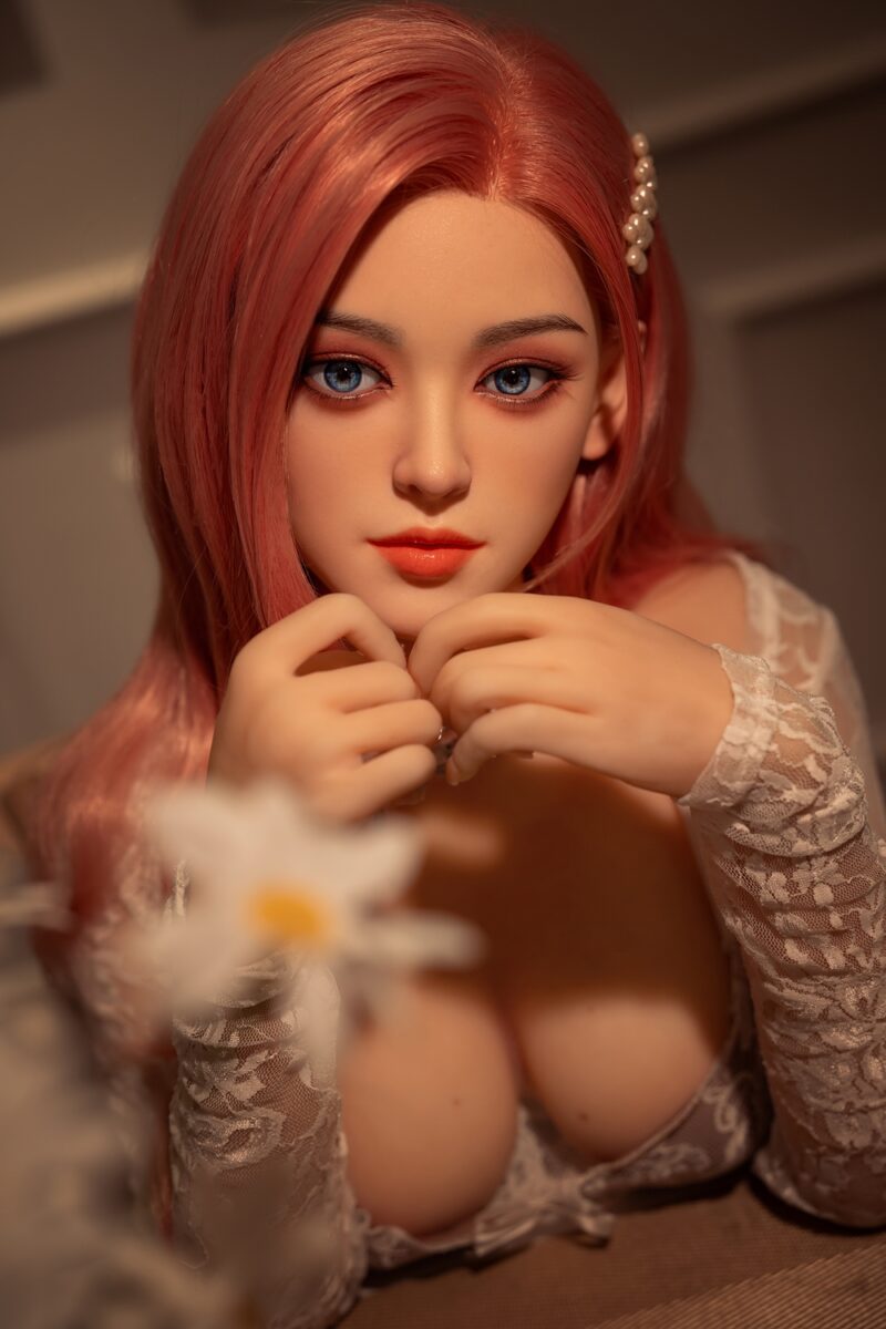 Isadora – 160cm Red-Haired Tea-Loving Silicone Fantasy Doll | Romantic & Refined Companion - Image 15