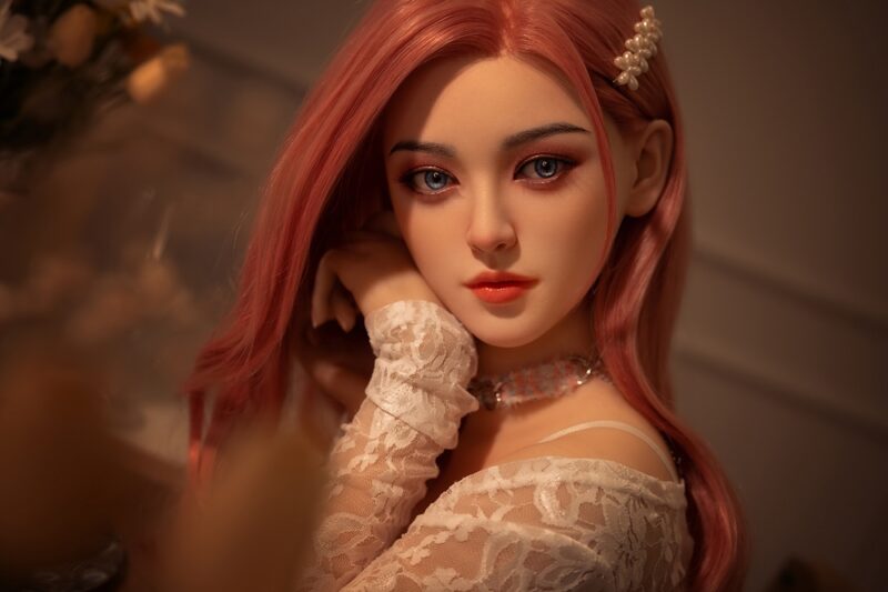 Isadora – 160cm Red-Haired Tea-Loving Silicone Fantasy Doll | Romantic & Refined Companion - Image 24