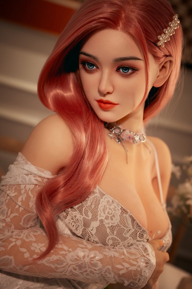 Isadora – 160cm Red-Haired Tea-Loving Silicone Fantasy Doll | Romantic & Refined Companion - Image 21