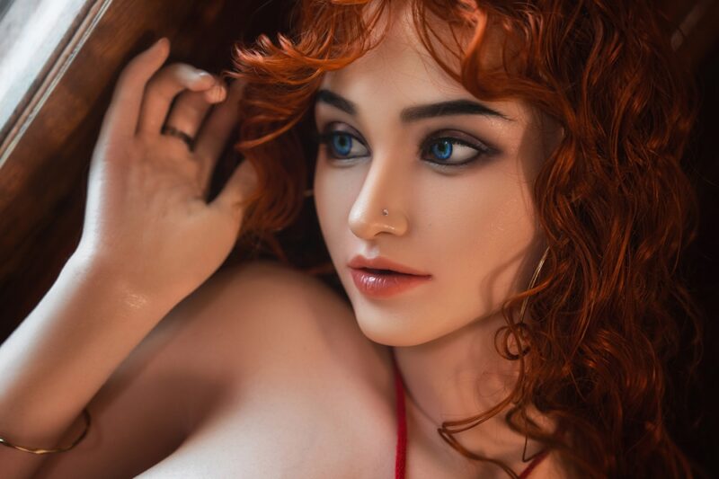 Isadora – Voluptuous Red-Haired Fantasy Sex Doll | 156cm Silicone Temptress
