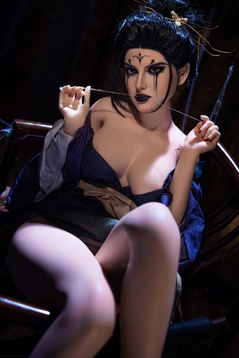 Nyxara – Gothic Spider Queen Fantasy Doll | 164cm Silicone Sorceress - Image 10