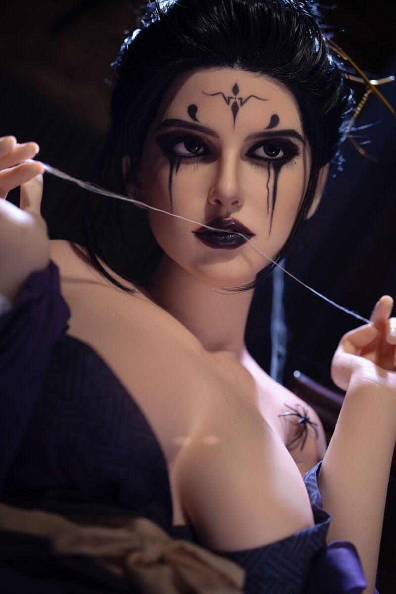 Nyxara – Gothic Spider Queen Fantasy Doll | 164cm Silicone Sorceress - Image 11