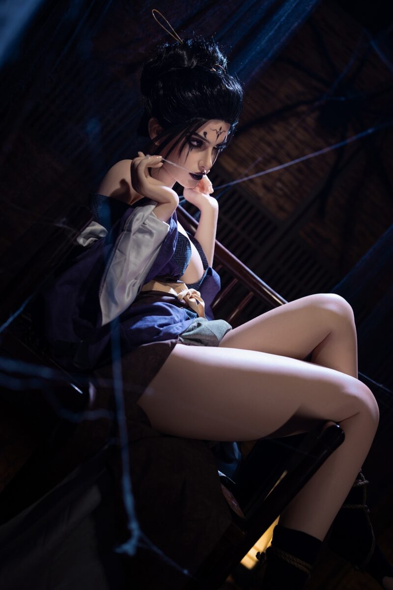 Nyxara – Gothic Spider Queen Fantasy Doll | 164cm Silicone Sorceress - Image 12