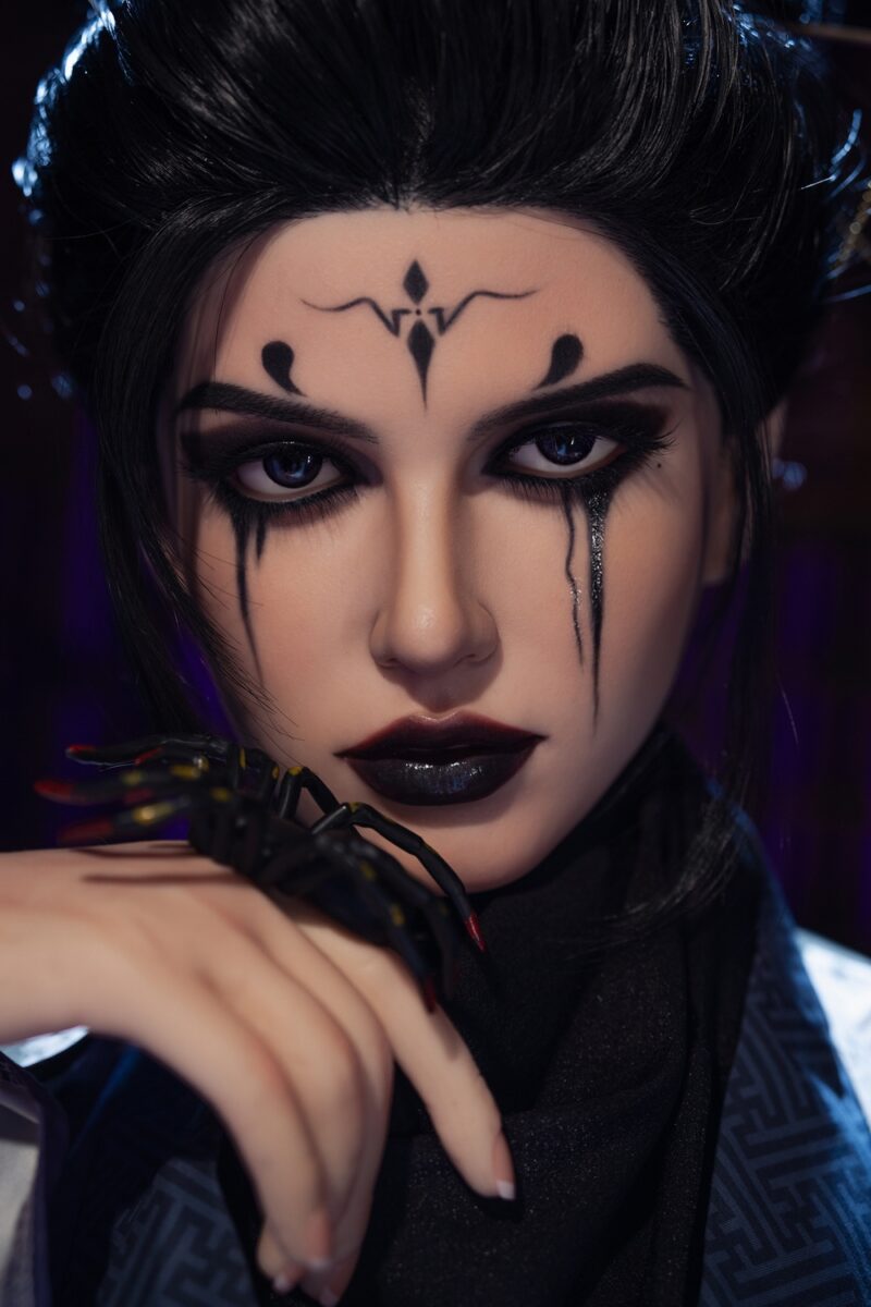 Nyxara – Gothic Spider Queen Fantasy Doll | 164cm Silicone Sorceress - Image 4