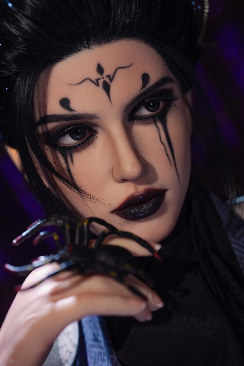 Nyxara – Gothic Spider Queen Fantasy Doll | 164cm Silicone Sorceress - Image 27
