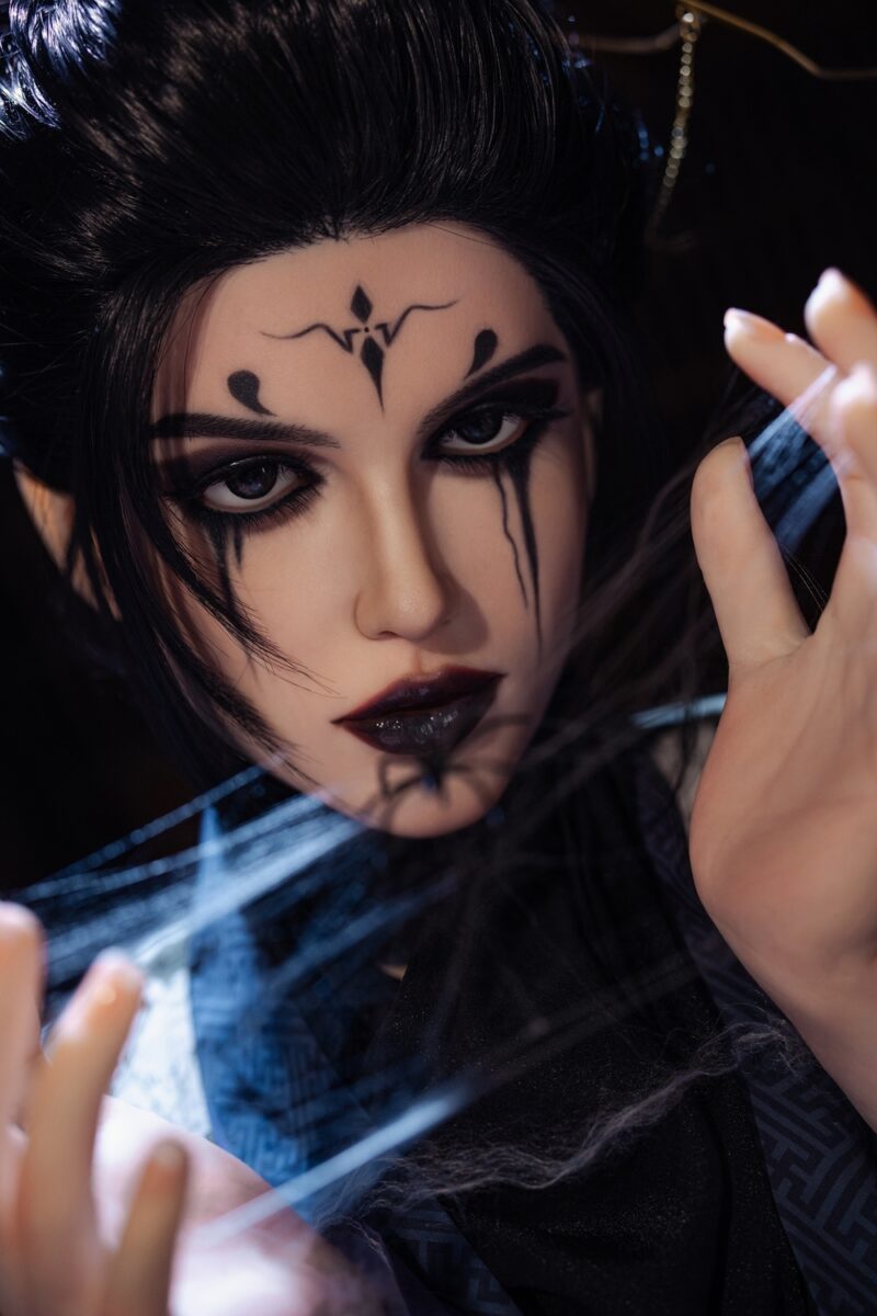 Nyxara – Gothic Spider Queen Fantasy Doll | 164cm Silicone Sorceress - Image 5