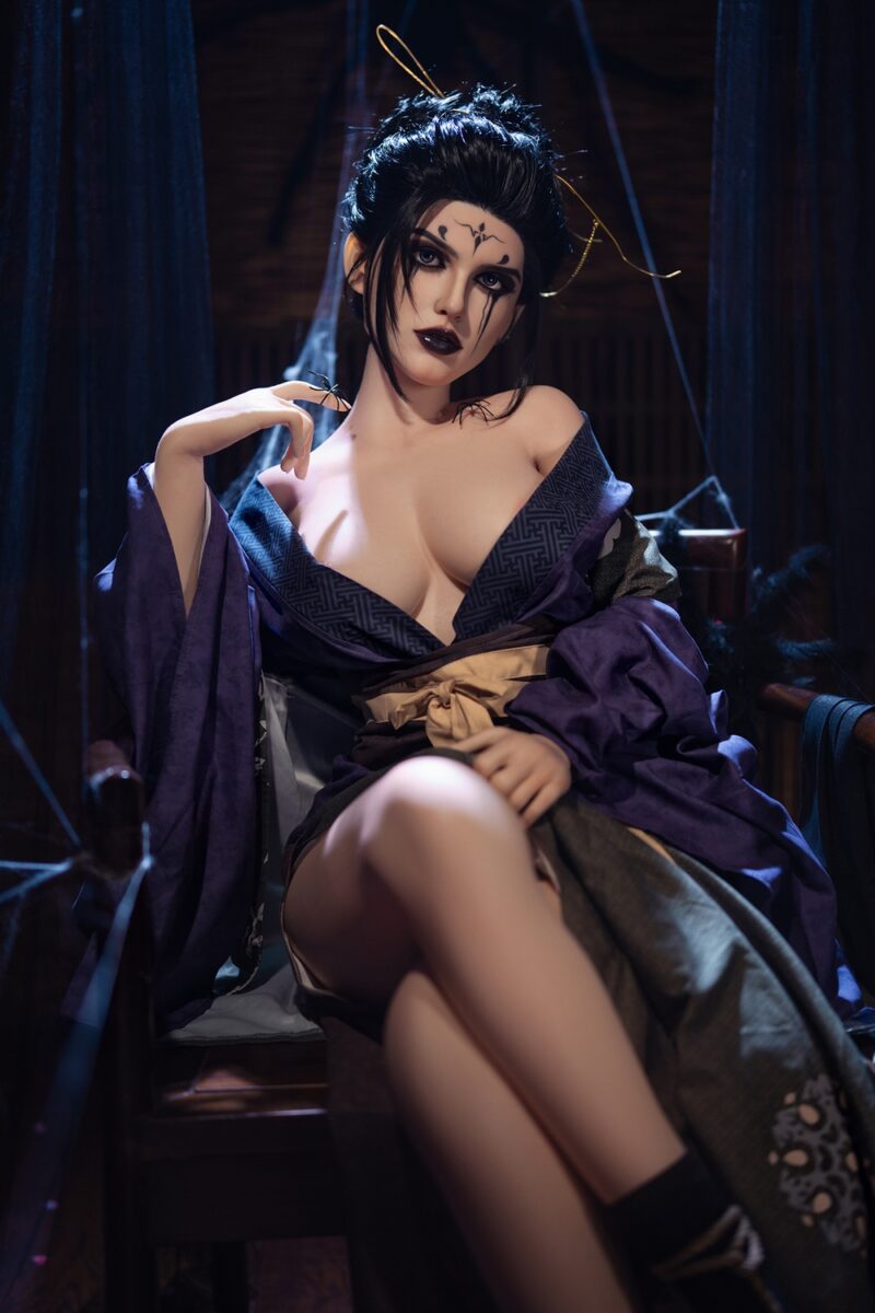 Nyxara – Gothic Spider Queen Fantasy Doll | 164cm Silicone Sorceress - Image 8