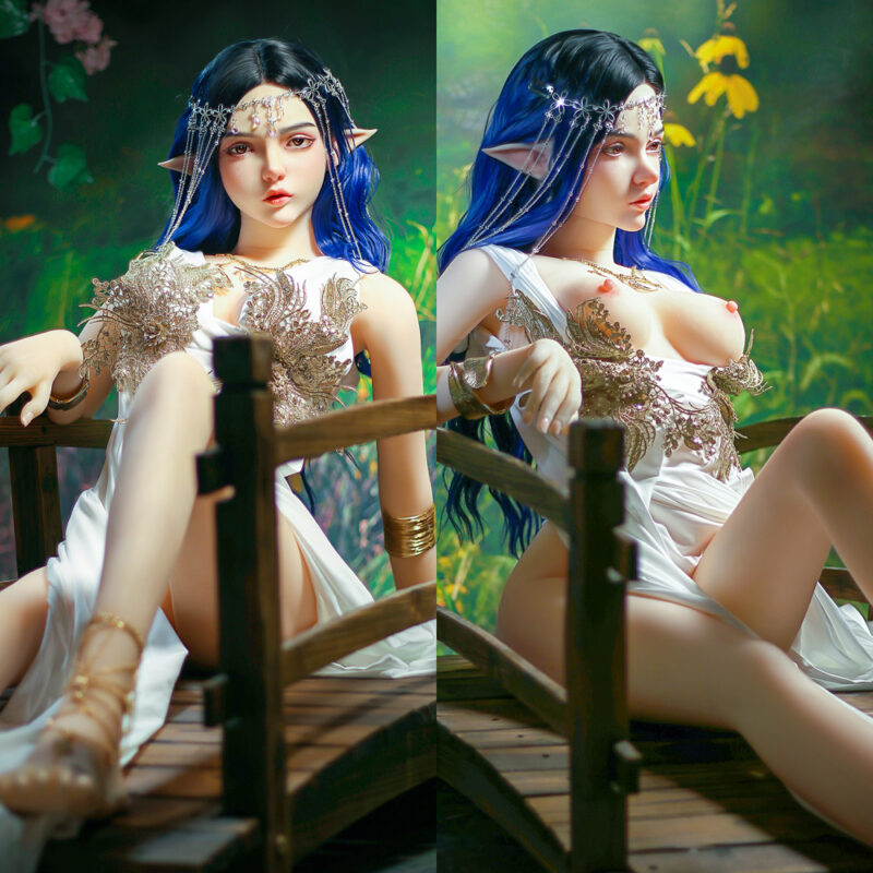 Seralyn – Moonlit Elf Angel Fantasy Doll 160cm | Petite Magical Companion - Image 2