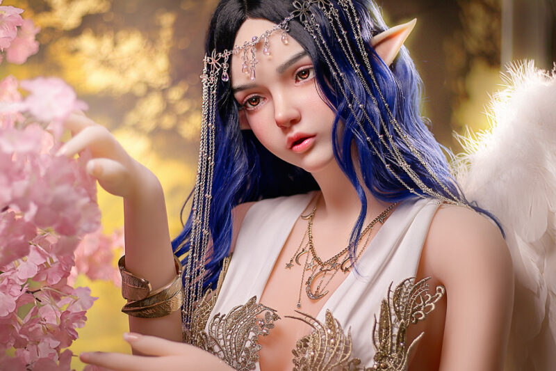 Seralyn – Moonlit Elf Angel Fantasy Doll 160cm | Petite Magical Companion