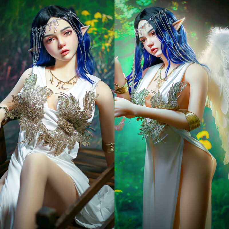 Seralyn – Moonlit Elf Angel Fantasy Doll 160cm | Petite Magical Companion - Image 3