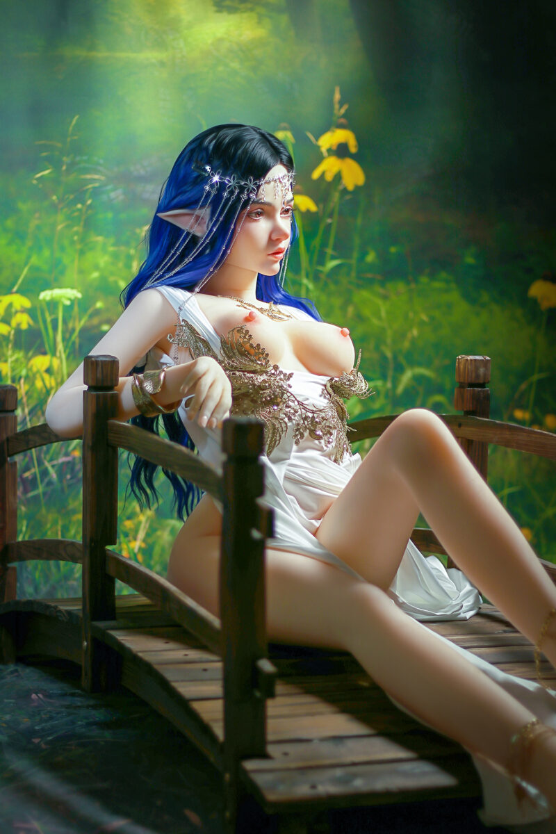Seralyn – Moonlit Elf Angel Fantasy Doll 160cm | Petite Magical Companion - Image 31