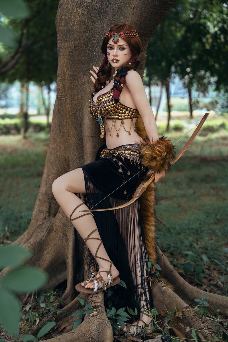 Zafira – Tribal Warrior Queen Fantasy Doll | 164cm Jungle Princess Silicone Companion - Image 8
