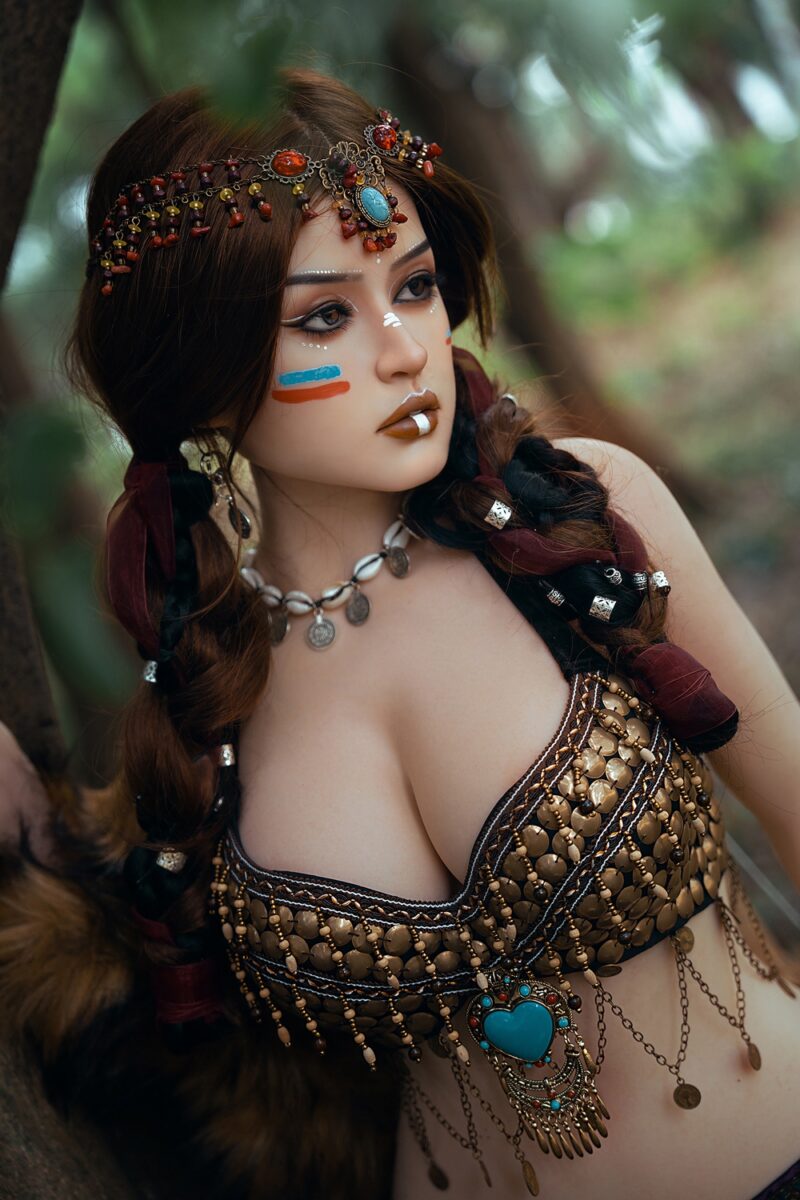 Zafira – Tribal Warrior Queen Fantasy Doll | 164cm Jungle Princess Silicone Companion - Image 10