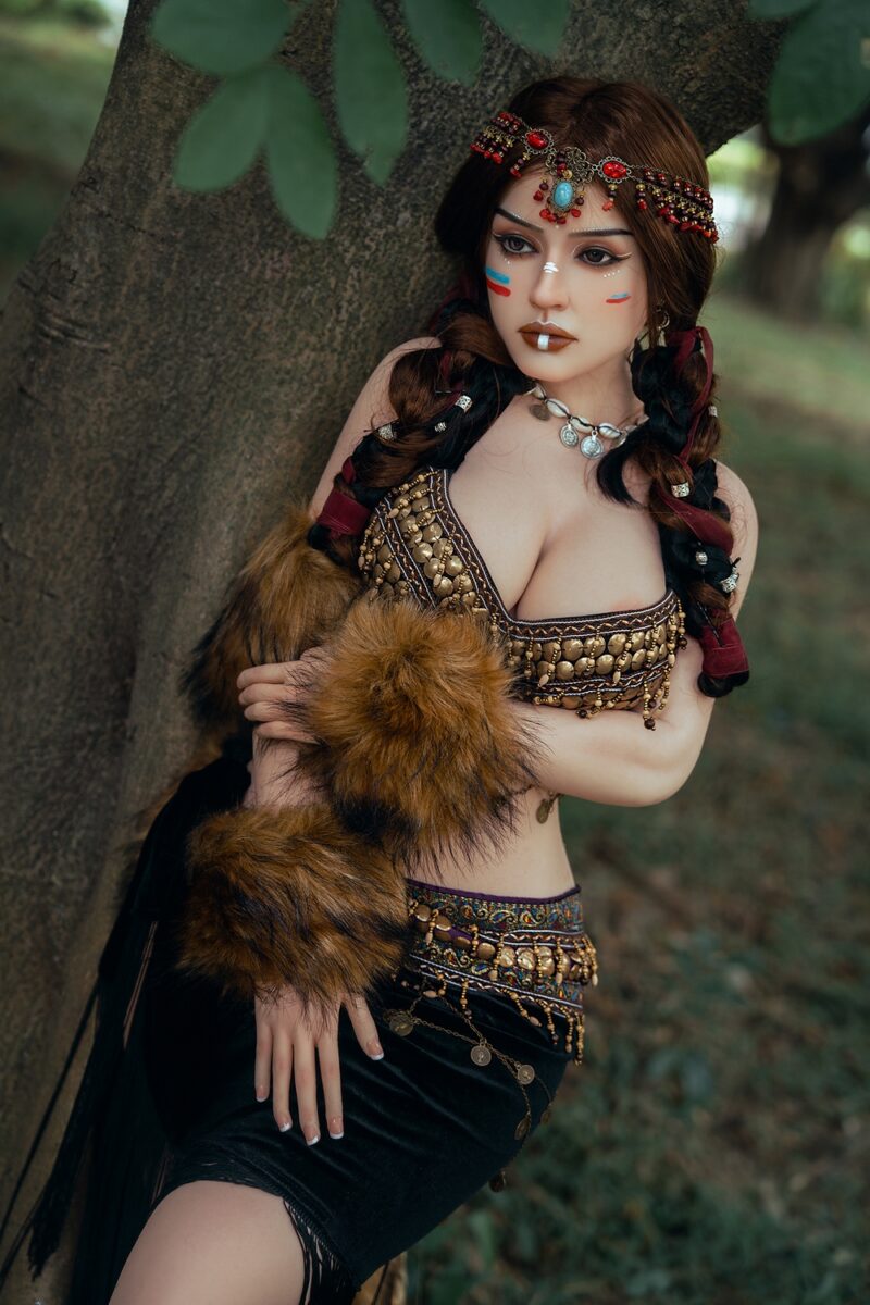 Zafira – Tribal Warrior Queen Fantasy Doll | 164cm Jungle Princess Silicone Companion - Image 12