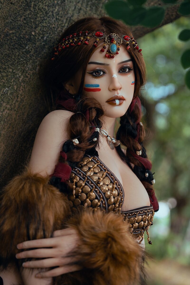 Zafira – Tribal Warrior Queen Fantasy Doll | 164cm Jungle Princess Silicone Companion - Image 14