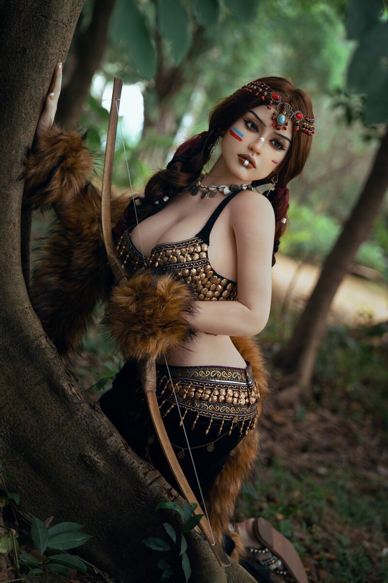 Zafira – Tribal Warrior Queen Fantasy Doll | 164cm Jungle Princess Silicone Companion - Image 18