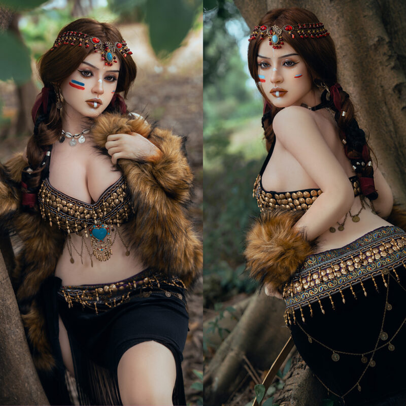 Zafira – Tribal Warrior Queen Fantasy Doll | 164cm Jungle Princess Silicone Companion - Image 3