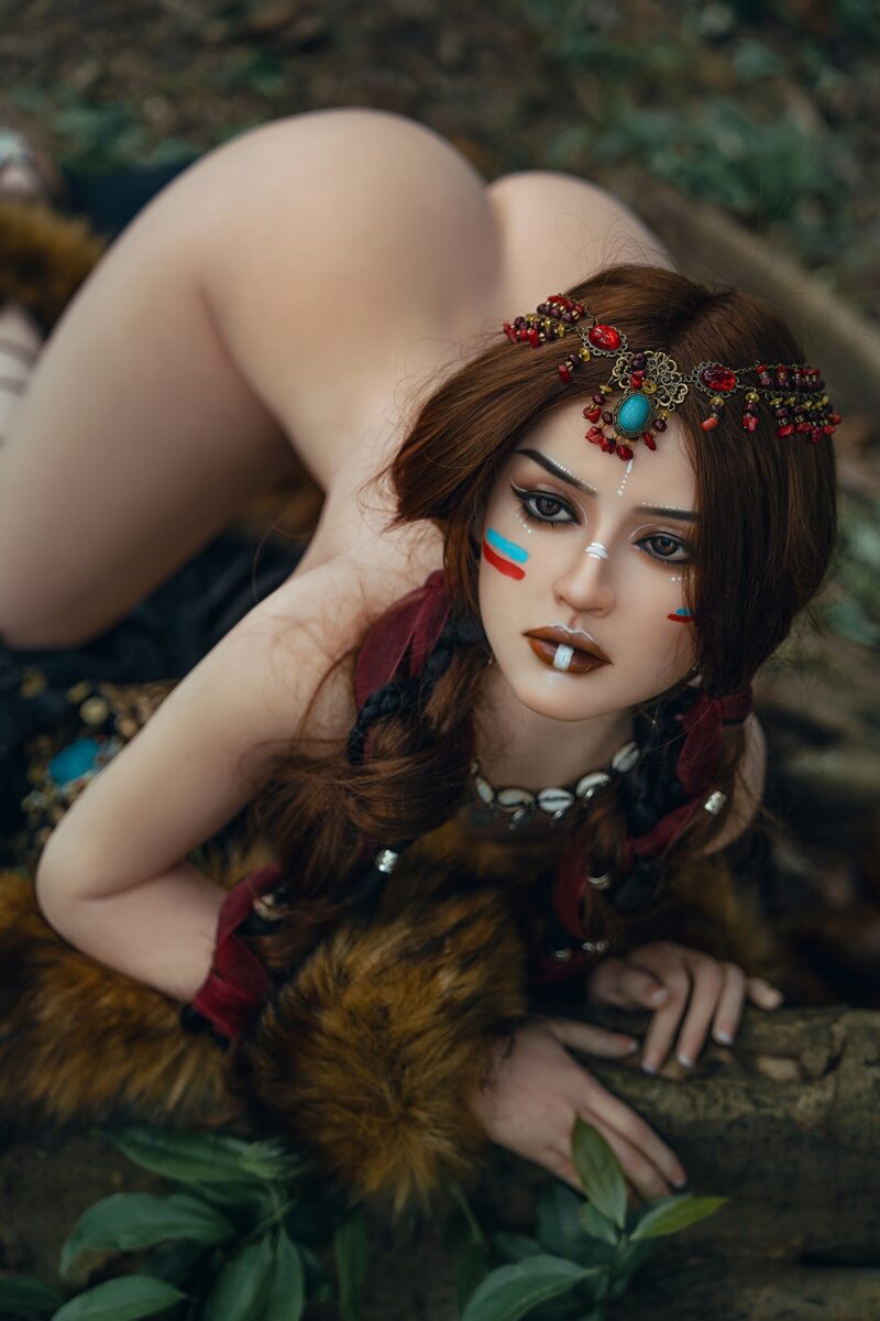 Zafira – Tribal Warrior Queen Fantasy Doll | 164cm Jungle Princess Silicone Companion - Image 23