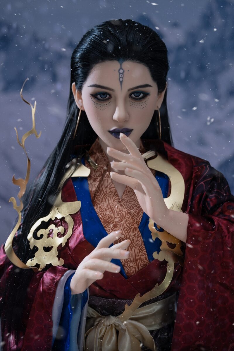 Zephyra – Winter Sorceress Fantasy Doll | 160cm Silicone Elf Companion - Image 11
