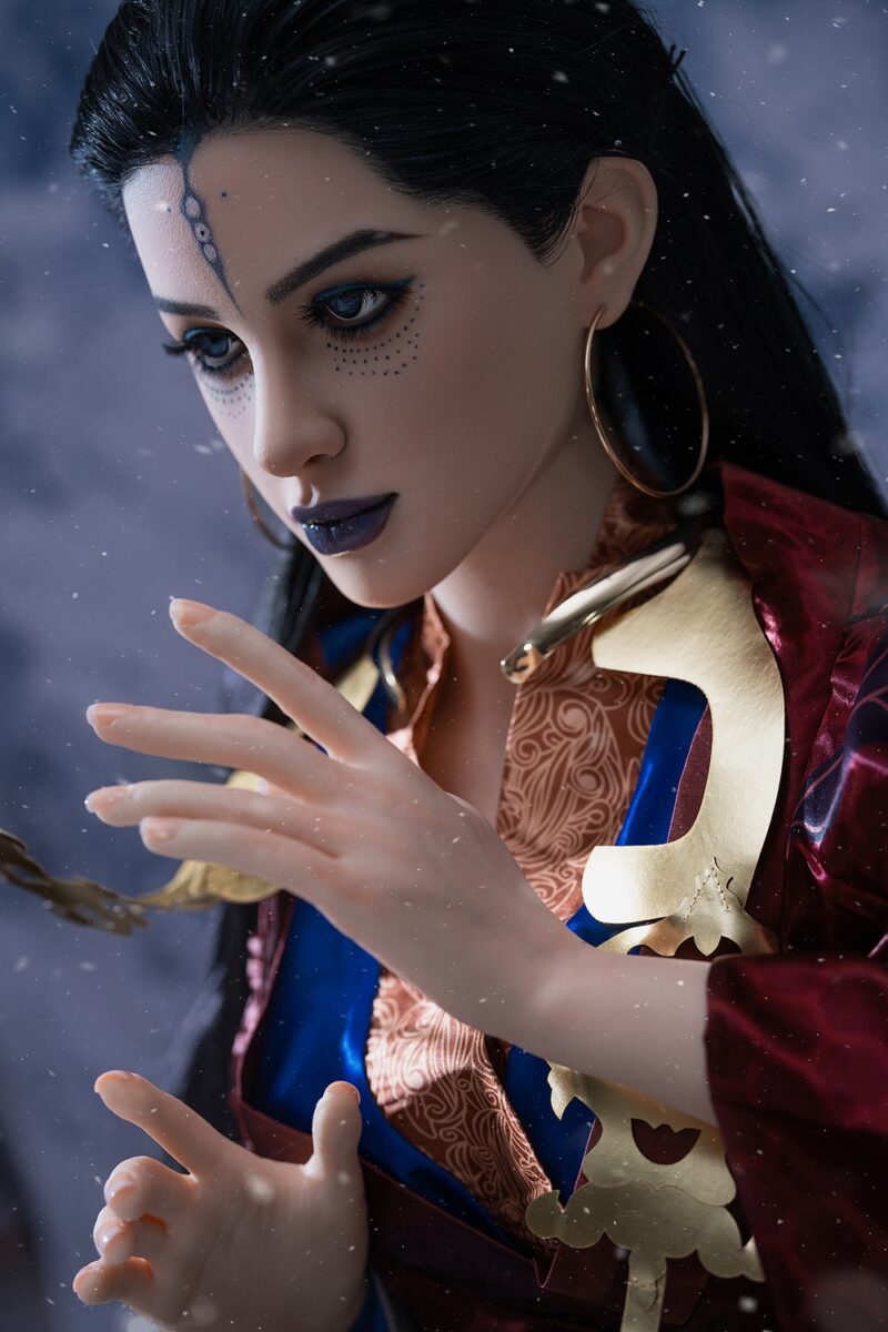 Zephyra – Winter Sorceress Fantasy Doll | 160cm Silicone Elf Companion - Image 13