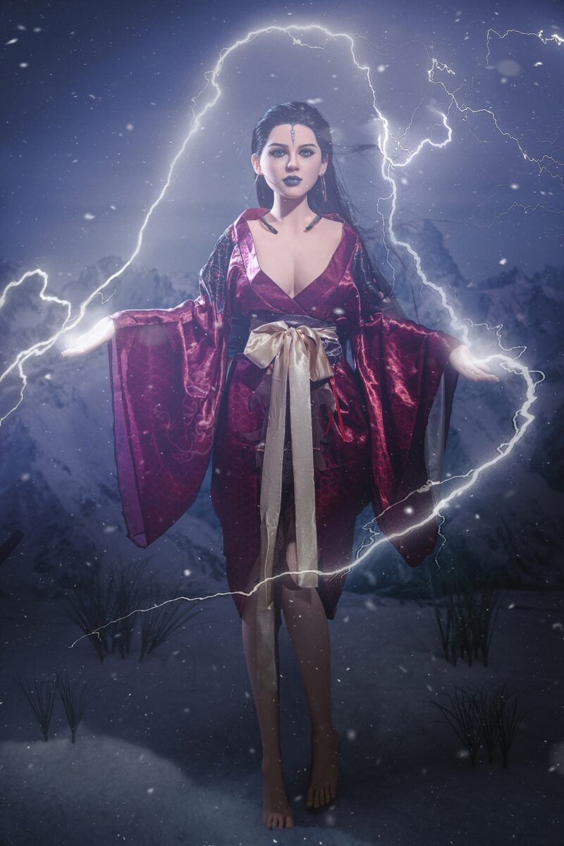 Zephyra – Winter Sorceress Fantasy Doll | 160cm Silicone Elf Companion - Image 15