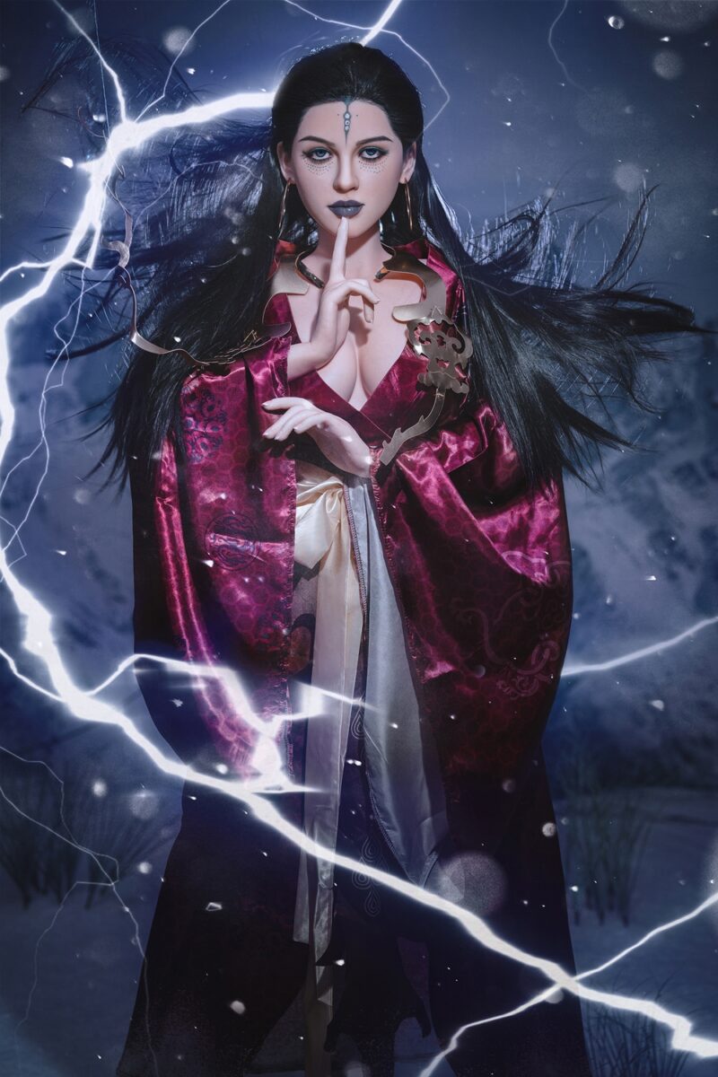 Zephyra – Winter Sorceress Fantasy Doll | 160cm Silicone Elf Companion - Image 17