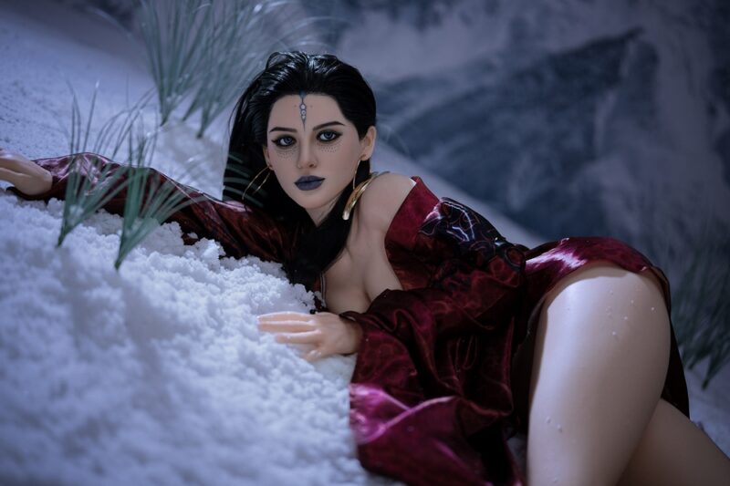 Zephyra – Winter Sorceress Fantasy Doll | 160cm Silicone Elf Companion - Image 24