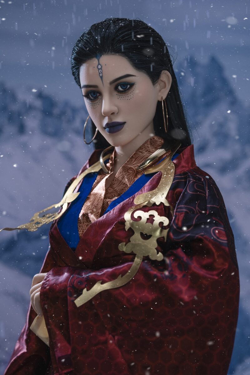 Zephyra – Winter Sorceress Fantasy Doll | 160cm Silicone Elf Companion - Image 7
